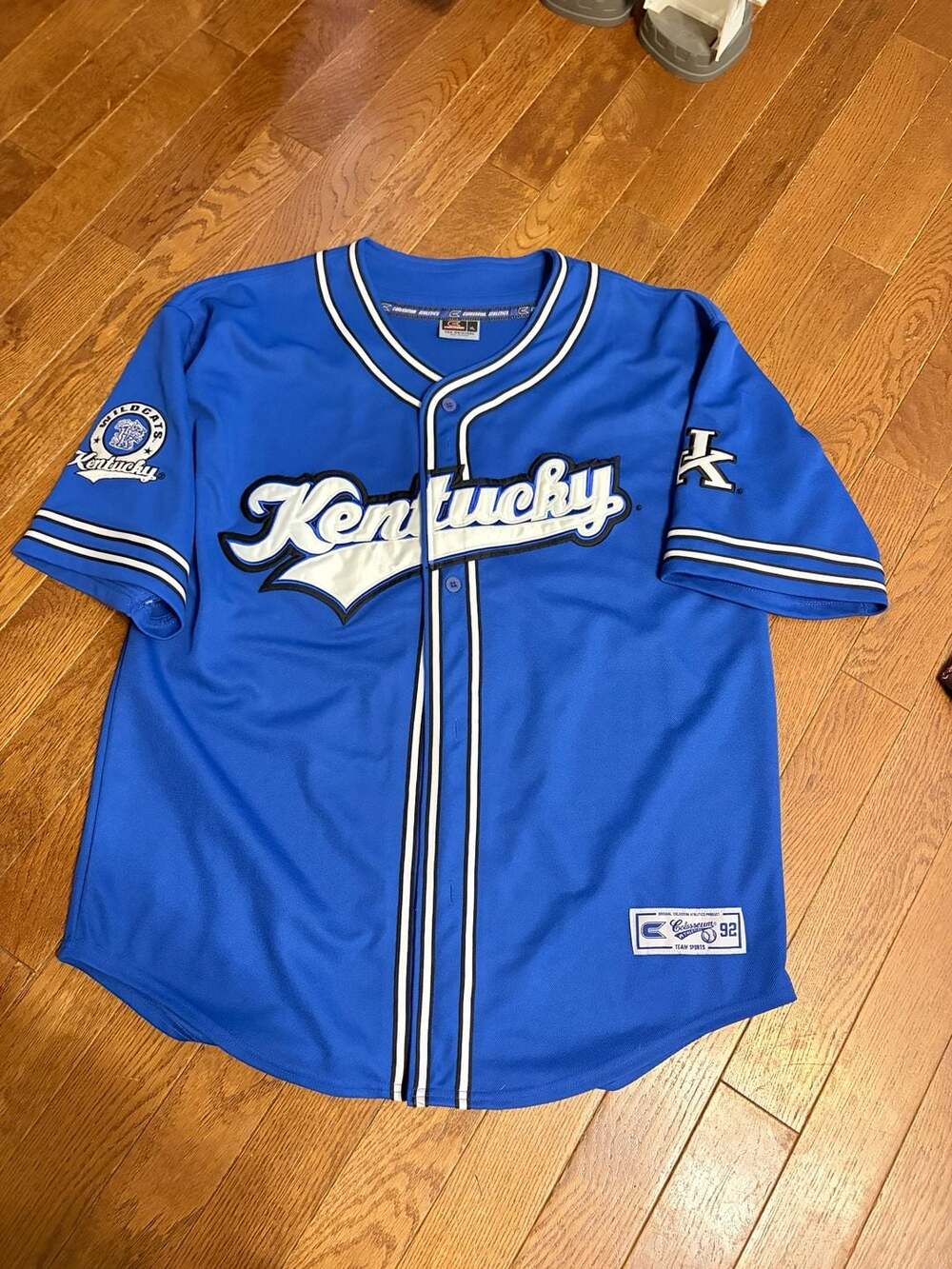 Kentucky Blue Baseball Jersey - Unbranded